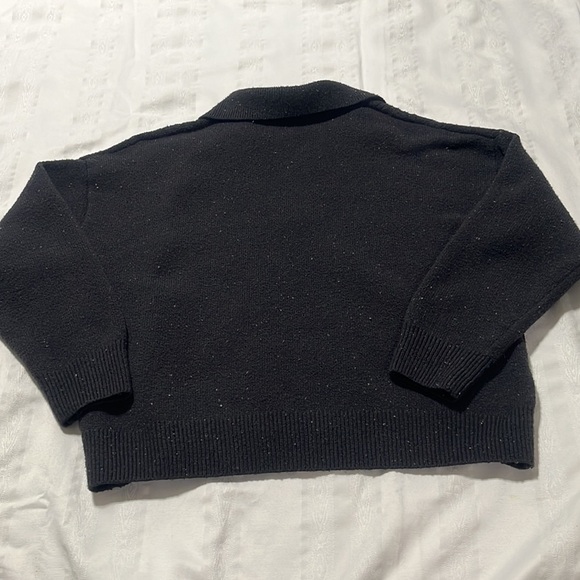 FRYE & CO WOMENS DARK GRAY ICE CREAM SPECKLED SWEATER SIZE XL - Picture 5 of 8